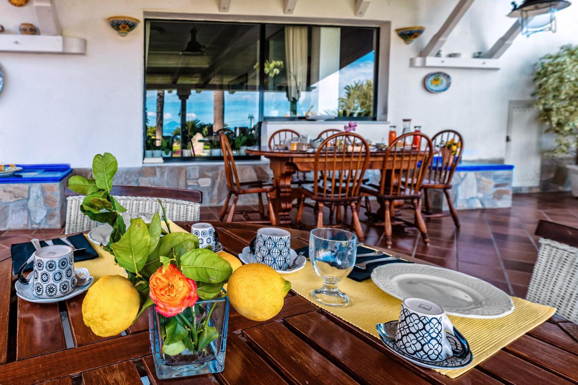 B&B Villa Bency Capo dʼOrlando Екстериор снимка